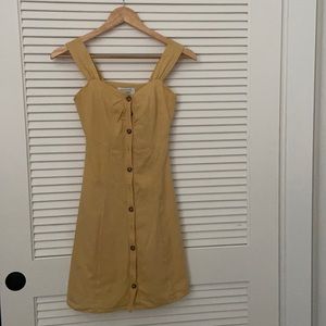 & Other Stories lined linen dress